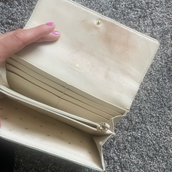 Kate Spade wallet- mint color - Picture 5 of 6